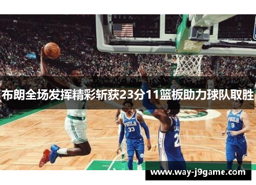 布朗全场发挥精彩斩获23分11篮板助力球队取胜 布朗全场发挥精彩斩获23分11篮板助力球队取胜